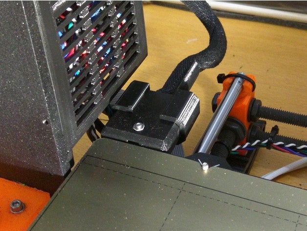 i3 mk25 heatbed Zugentlastung 3d-Drucker Teile prusa die 3D print model - Mito3D
