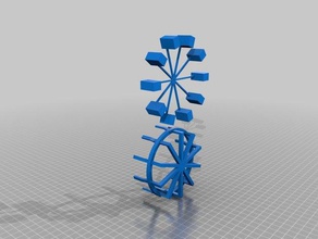arc reactor de echo punto la carcasa La impresión en 3d amazonecho amazon base ironman hombre hierro 3d print model - Mito3D