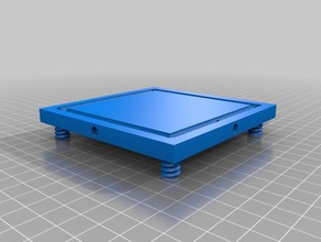 platform assembly - wiring units organization electronics mount organize simple storage 3d print model - Mito3D