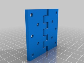 my customized standard hinge3 parts 3d print model - Mito3D