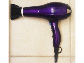 conair hair dryer nozzle adapter bathroom 3d print model - Mito3D