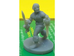 confused rogue toy & game accessories d&d dnd dungeons dragons mini miniature miniatures tabletop 3d print model - Mito3D