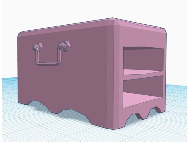 caja de joyería la proposición props cuadro contenedor prop 3D print model - Mito3D