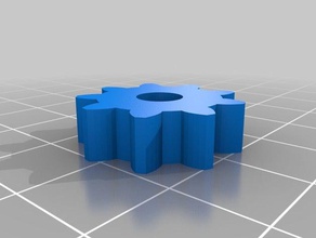 mon personnalisés en développante de cercle crémaillère 2 la robotique personnalisé 3d print model - Mito3D
