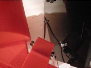 la vibración del soporte motor Impresora 3d de las piezas filastruder tolva vertical 3d print model - Mito3D