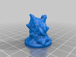 gloomhaven monster - ooze toy & game accessories blob mmu multimaterial pudding slime 3d print model - Mito3D