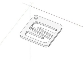 seat Schlüsselanhänger Schlüssel keychain Sitz 3d print model - Mito3D