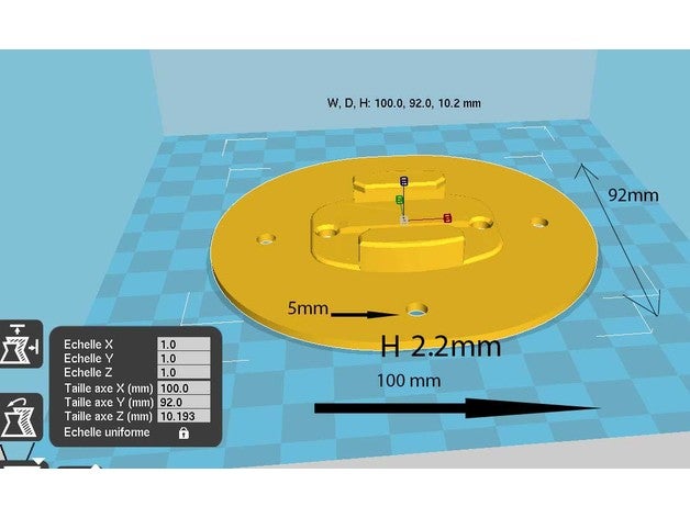 yüksek taban stil yuvarlak aksesuarlar eylem actioncam aksiyon kamerası kamera figürü monte edin düzeltme düz Destek 3 kahraman Dağı 3D print model - Mito3D