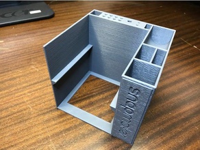 snapmaker accessories storage box logo 3d printer accessory 3d print model - Mito3D