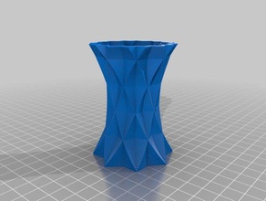customized vase 2 decor 3d print model - Mito3D