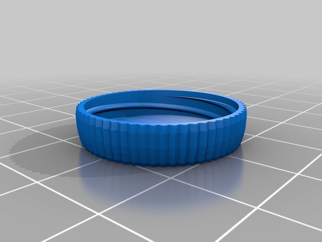 tappo a vite i contenitori su misura 3D print model - Mito3D