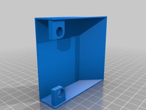 prusa i4 tampa da ventoinha fonte de alimentação Impressora 3d peças fã snowborsch 3d print model - Mito3D