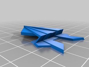 origami - grenouille animaux la l'origami 3d print model - Mito3D