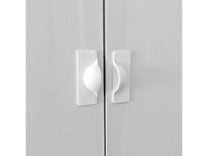 cupboard door handle decor 3d print model - Mito3D