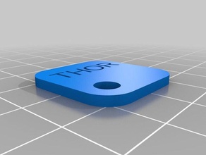 il mio personalizzati campione tilthores personalizzabile Stampa 3d prove su misura 3d print model - Mito3D