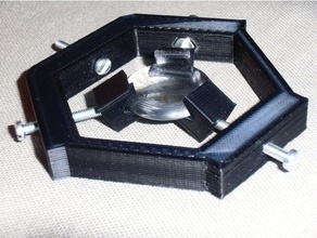 lens optik tutucu mühendislik 3d print model - Mito3D