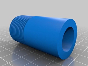 3 4 gru adattatore all'aperto e giardino raccordo tubo da raccordi per tubi 3d print model - Mito3D