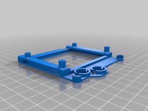 spi lcd-gameboy-Halterung Teile 3d print model - Mito3D