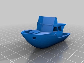 custom hull ss minnow non benchy 3d printing benchy boat giligan's island ship tv show 3d print model - Mito3D