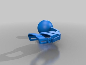 python arm dog ball thrower 3d printing children 3d print model - Mito3D