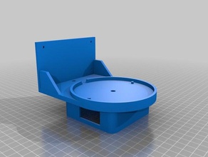 velodyne vlp-16 uav de montagem robótica 3d print model - Mito3D