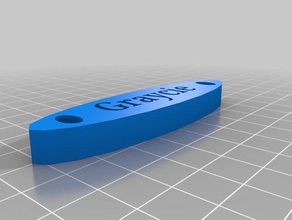 name tags 3d printing 3d print model - Mito3D