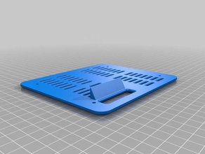 flashforge inventeur côté de la plaque L'imprimante 3d pièces externe filament bobine 3d print model - Mito3D