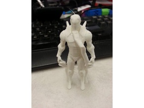 fortnite carbide - fixed supported people 3d print model - Mito3D
