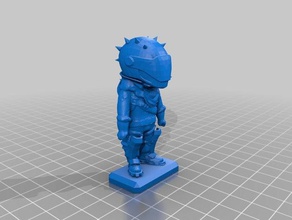 fortnite rouille seigneur mini figure wip les jeux vidéo battle royale fornite la 3d print model - Mito3D