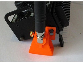 kx3 antenna holster electronics amateur radio mount elecraft ham qrp whip 3d print model - Mito3D