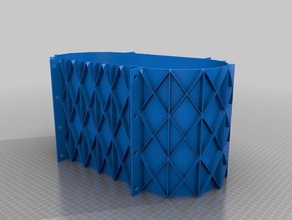 paramétrico oval de cofragem betão diy 3d print model - Mito3D
