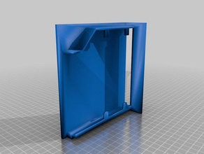 slim dvd drive adapter 3d printing bluray holder case 3d print model - Mito3D