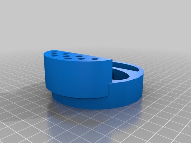 paint organizer 3d printing art storage paintbrush holder 3D print model - Mito3D