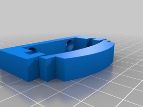 wire cable holder parts 3d print model - Mito3D