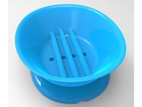 soap dish 11 bathroom holder 3d print model - Mito3D