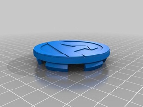 avengers smart wheel center cap automotive 3d print model - Mito3D