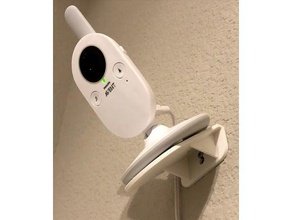 philips avent scd630 37 baby monitor wall mount Kamera 3d print model - Mito3D