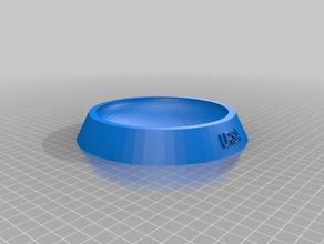 ursa food bowl v2 pets customized 3d print model - Mito3D