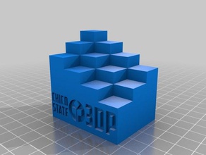 chico state 3dp trophy sculptures csuchico 3d print model - Mito3D