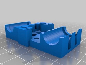 e3d chimera cyclops compact x-carriage prusa i3 style printers 3d printer parts 3d print model - Mito3D