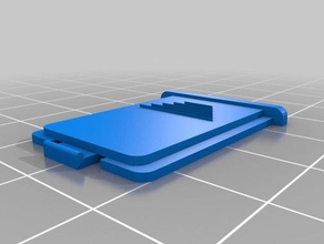 loop-line Batterie-Abdeckung Batterie cover Linie loop loop-Zeile 3d print model - Mito3D