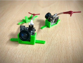 lst-s2 support de caméra minuscule whoop r c véhicules aio cam drone fpv woop 3d print model - Mito3D