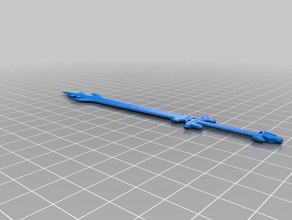voltron blazing sword sized netflix remake action figure toy & game accessories 3d print model - Mito3D