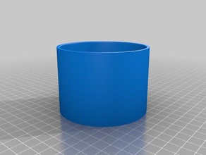 tuyau manchon de 80 mm diamètre pièces 3d print model - Mito3D
