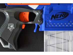 stryfe mag release mk1 toy & game accessories lever nerf gun 3d print model - Mito3D