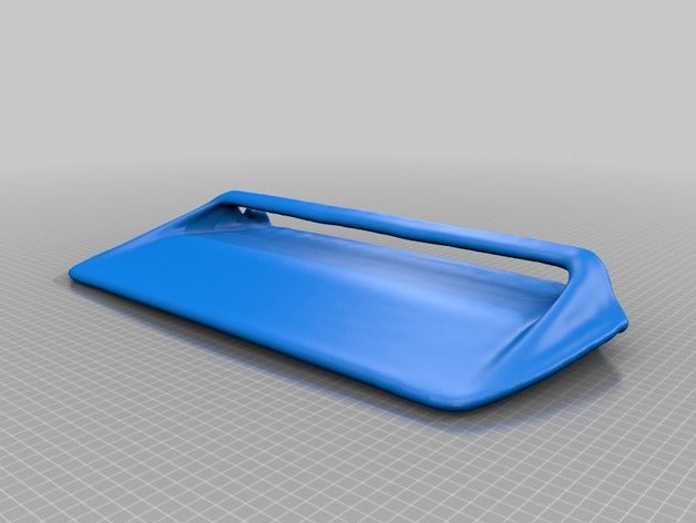 fc rx7 hood scoop automotive mazda 3D print model - Mito3D