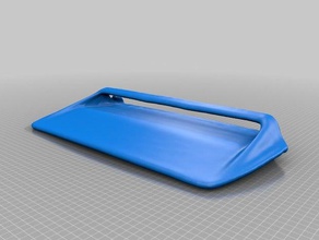 fc rx7 hood scoop automotive mazda 3d print model - Mito3D