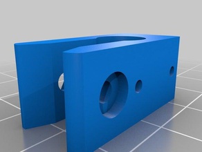 anet evolution - Endabschalter support 8mm 3d-Drucker Teile 3d print model - Mito3D