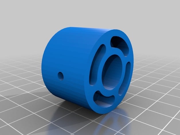m8 hiperküp & alüminyum profil ayak 3d yazıcı parçaları 20cm x 20 Ön, orta kısmında bacak 3D print model - Mito3D
