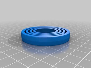 meu personalizados mais rapidamente girando personalizável giroscópio mecânico de brinquedos personalizado 3d print model - Mito3D